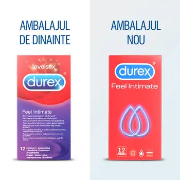 Condoms Feel Intimate , 12 pieces, Durex