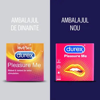 Condoms Pleasure Me, 3 pieces, Durex