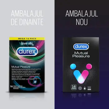 Durex, Mutual Pleasure condoms, 16 pieces