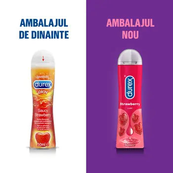 Lubrifiant Strawberry, 50ml, Durex Play