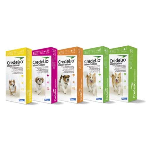 CREDELIO-3 Tablets -Against Flea & Tick For DOGS