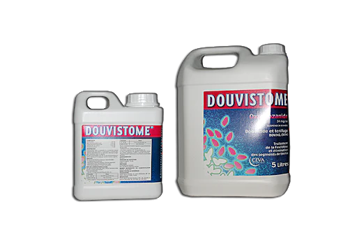DOUVISTOME Oxiclozanid 34mg oral suspension for cattle and sheep
