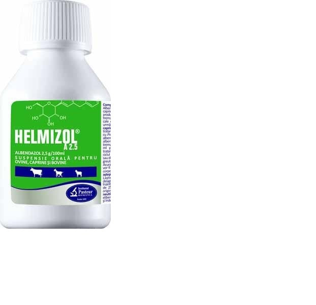 HELMIZOL A-2.5 Albendazole Sverminazione Orale VERMIFUGO per Bovini