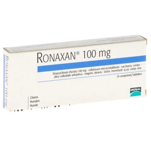 RONAXAN 100mg 10pils For Medium DOGS Infections