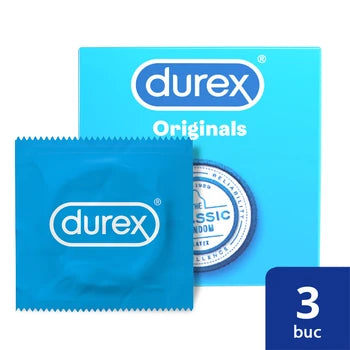 Durex Condoms Originals, 3 pieces