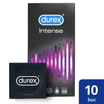 Condoms Intense Orgasmic, 10 pieces, Durex