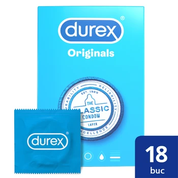 Durex, Condoms Originals, 18 pieces