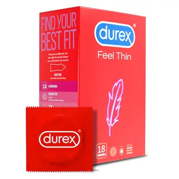 Durex, Feel Thin condoms, 18 pieces