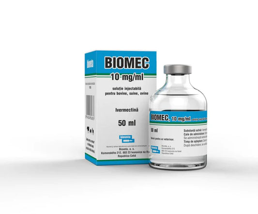 BIOMEC Ivermectin 1% Rogna Vermifugo Bovini,ovini,suini Equivalente IVOMEC