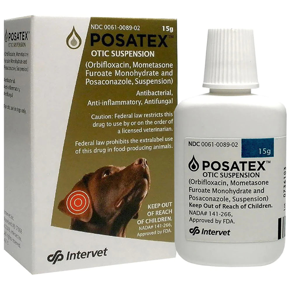 Torpex Otic POSATEX 17,5ml Ear Drops ,Otic suspension for Dog Treat otits – VIRTUAL ...